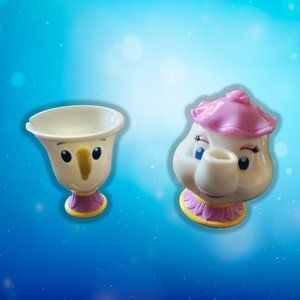 Rare Disney Mrs Potts and Chip Hasbro